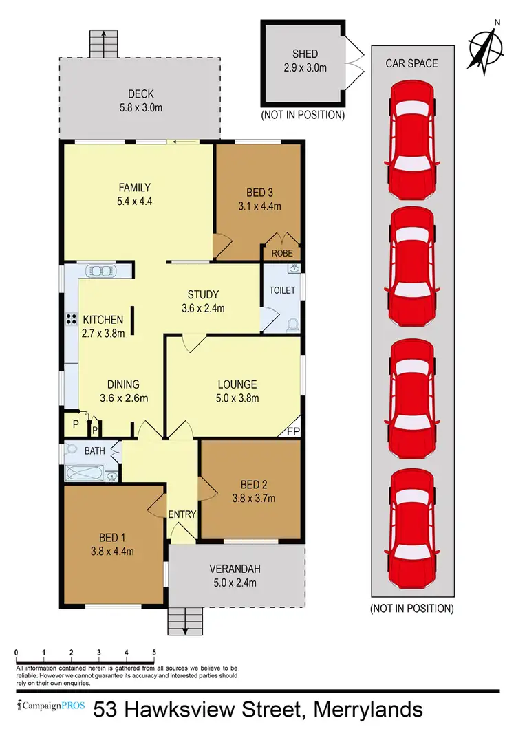 Floorplan of Homely house listing, 53 Hawksview Street, Merrylands NSW 2160