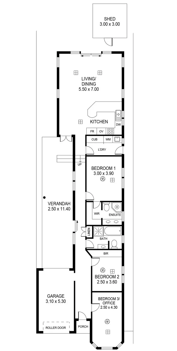 Floorplan of Homely house listing, 37A Mclauchlan Road, Windsor Gardens SA 5087