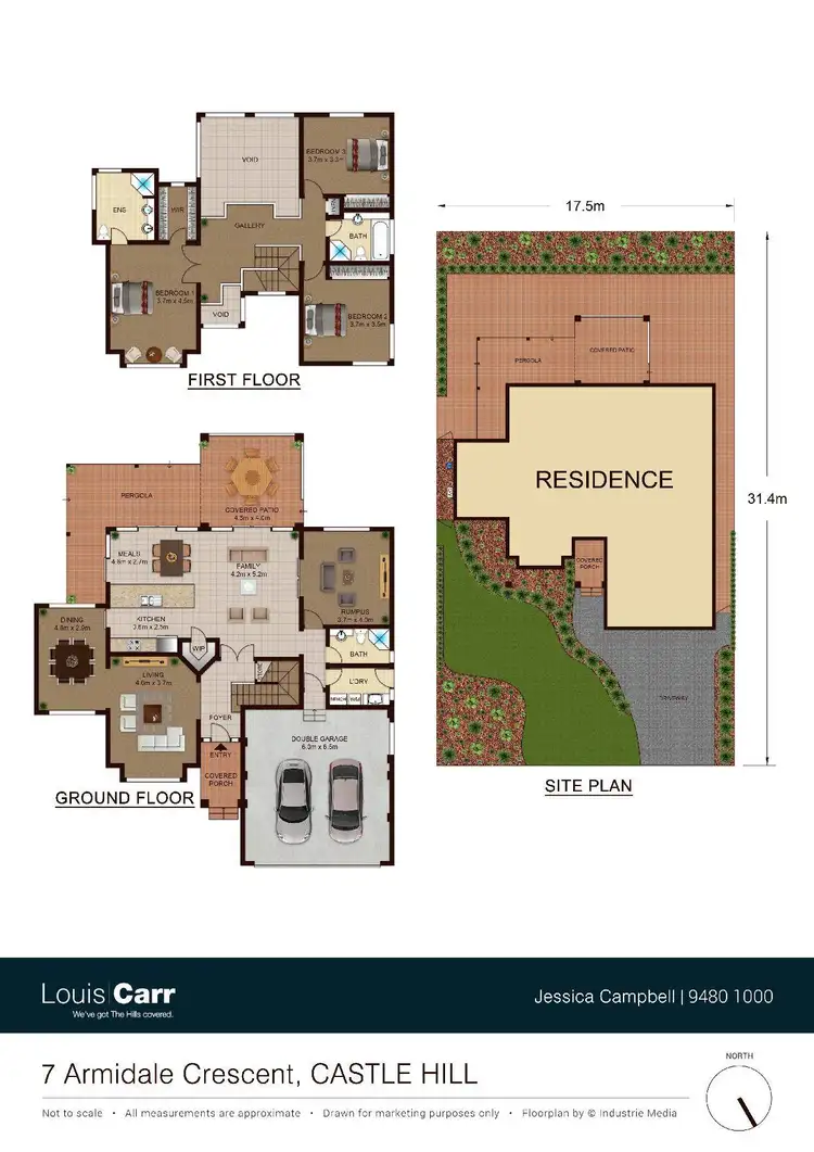Floorplan of Homely house listing, 7 Armidale Crescent, Castle Hill NSW 2154