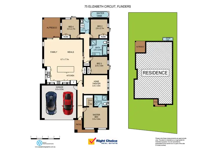 Floorplan of Homely house listing, 75 Elizabeth Circuit, Flinders NSW 2529