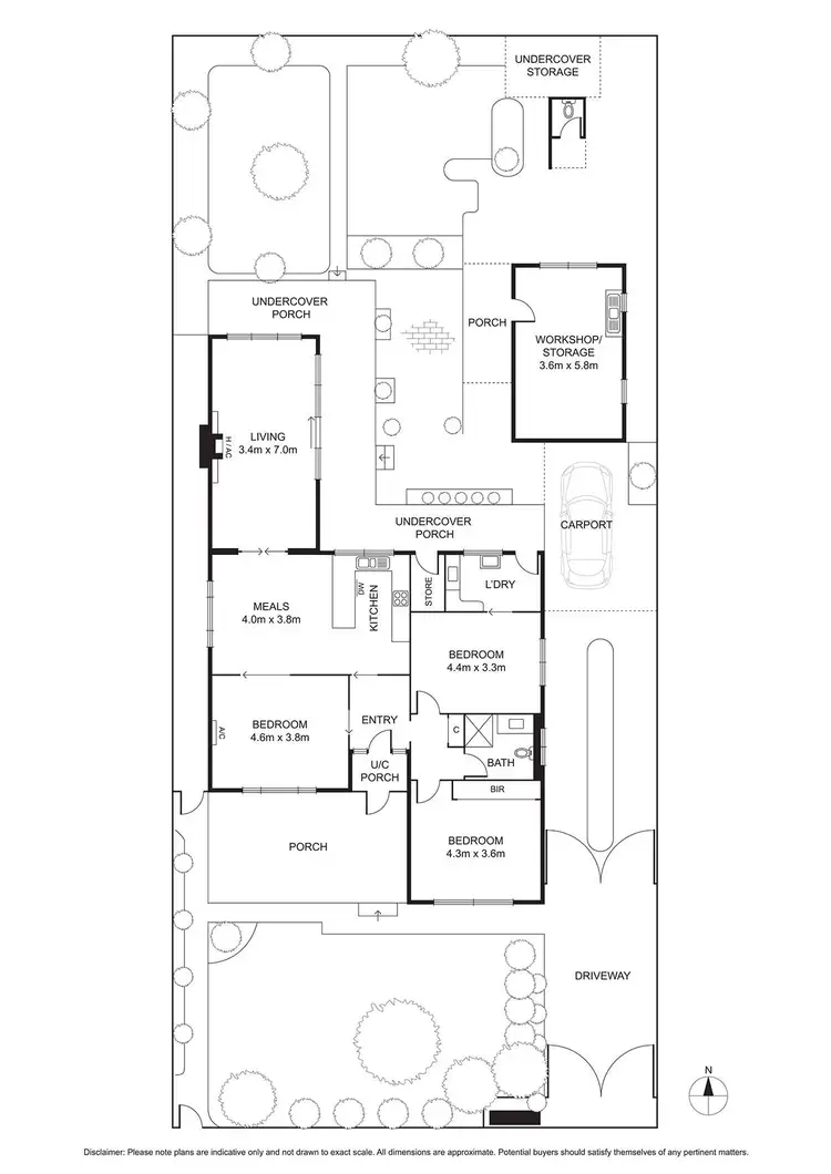 Floorplan of Homely house listing, 10 Emma Street, Fawkner VIC 3060