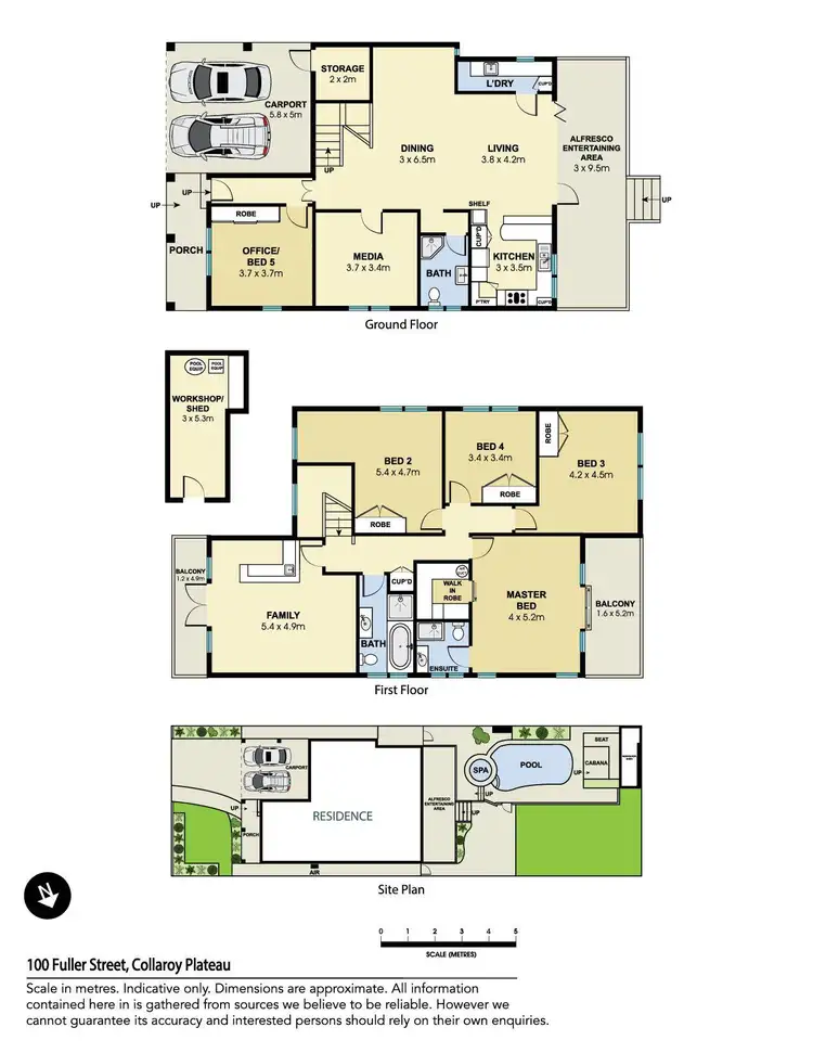 Floorplan of Homely house listing, 100 Fuller Street, Collaroy Plateau NSW 2097