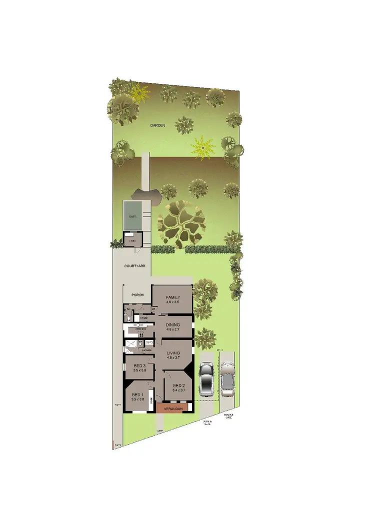 Floorplan of Homely house listing, 26 Francis Street, Marrickville NSW 2204