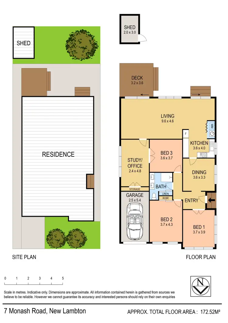 Floorplan of Homely house listing, 7 Monash Road, New Lambton NSW 2305