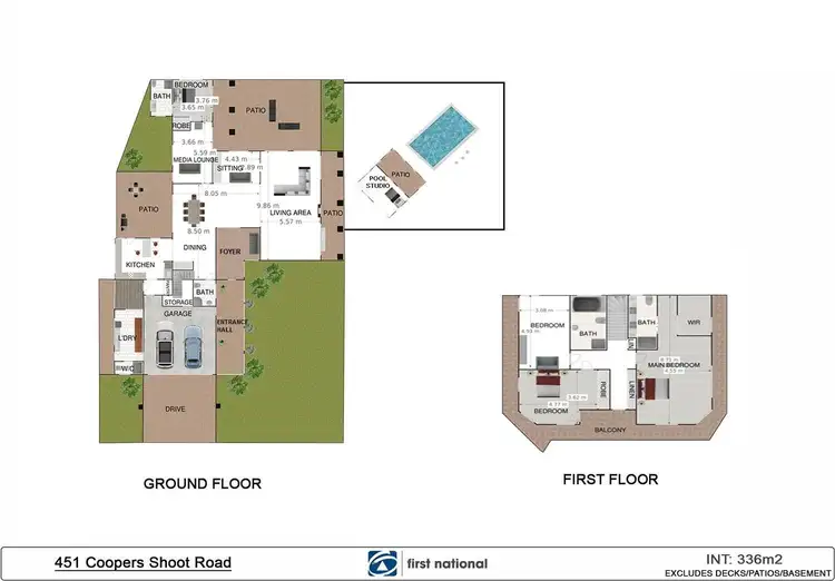 Floorplan of Homely house listing, 451 Coopers Shoot Road, Coopers Shoot NSW 2479