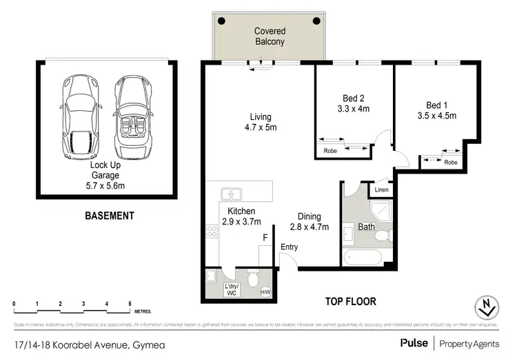 Floorplan of Homely apartment listing, 17/14-18 Koorabel Avenue, Gymea NSW 2227