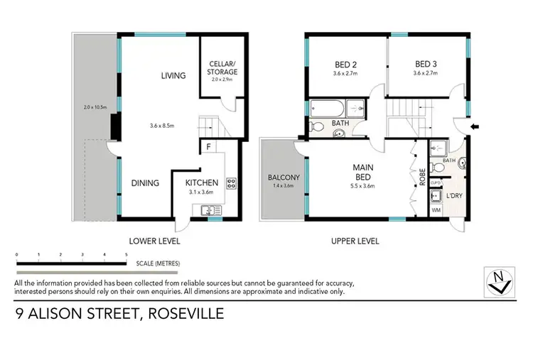 Floorplan of Homely house listing, 9 Alison Street, Roseville NSW 2069