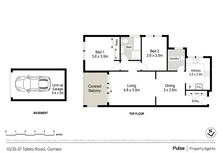 Floorplan of Homely apartment listing, 10/35-37 Talara Road, Gymea NSW 2227
