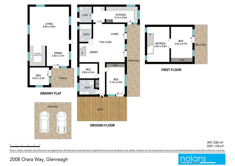 Floorplan of Homely house listing, 2008 Orara Way, Glenreagh NSW 2450