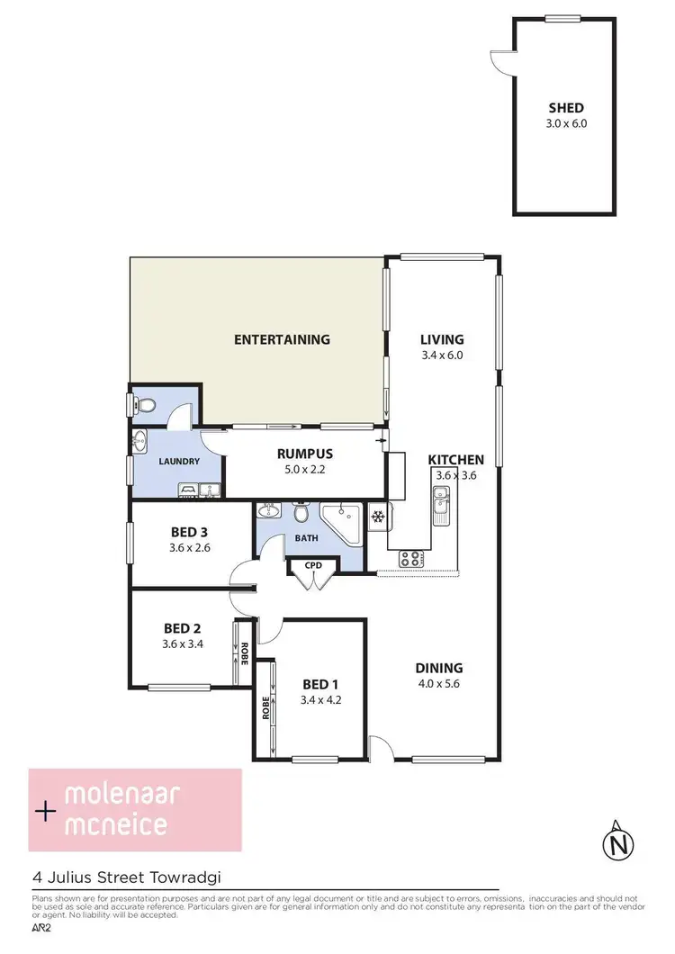 Floorplan of Homely house listing, 4 Julius Street, Towradgi NSW 2518
