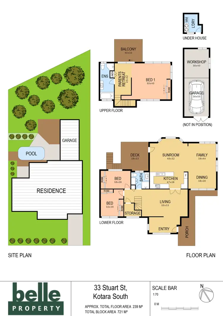 Floorplan of Homely house listing, 33 Stuart Street, Kotara South NSW 2289