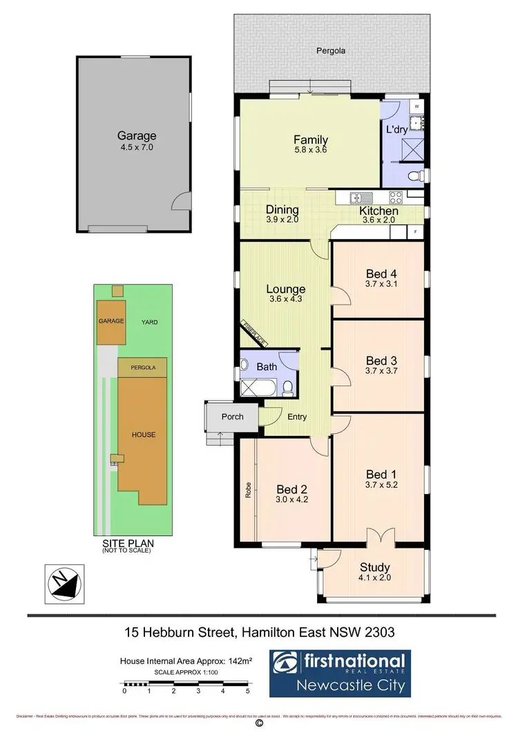 Floorplan of Homely house listing, 15 Hebburn Street, Hamilton East NSW 2303