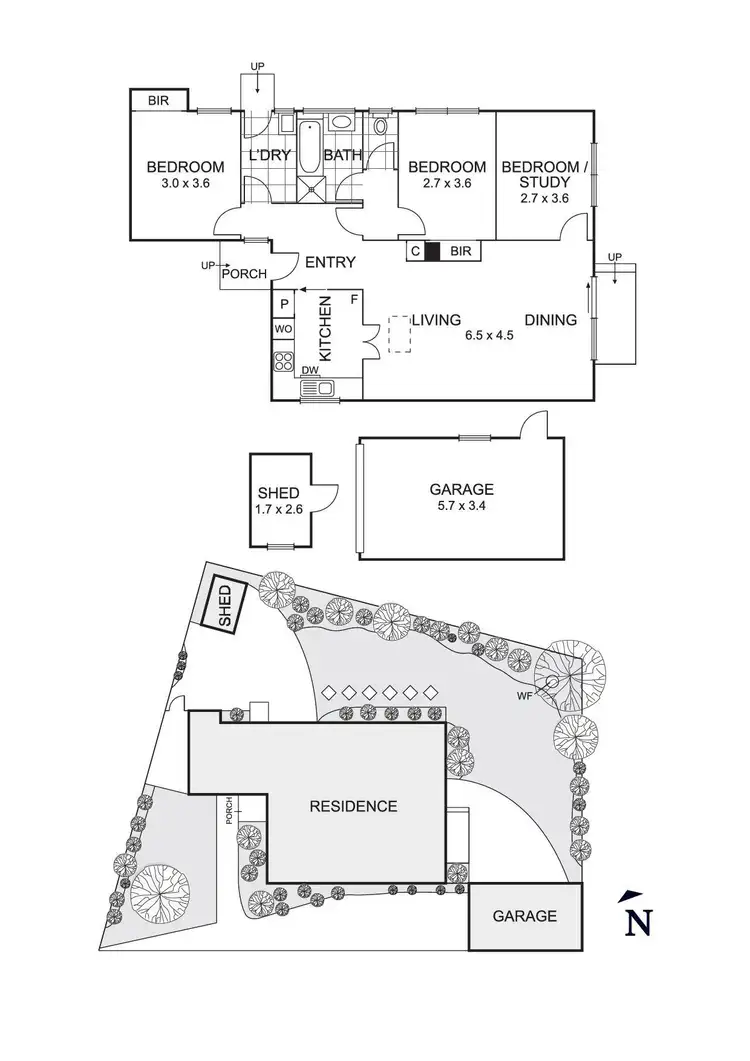 Floorplan of Homely unit listing, 16/30 Thomas Street, Doncaster East VIC 3109