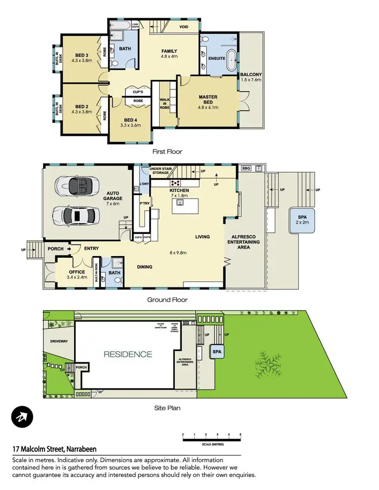 Floorplan of Homely house listing, 17 Malcolm Street, Narrabeen NSW 2101