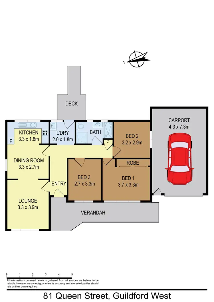 Floorplan of Homely house listing, 81 Queen Street, Guildford NSW 2161