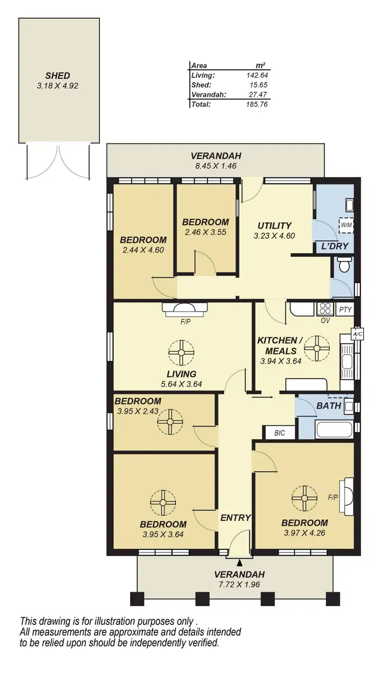 Floorplan of Homely house listing, 16 Ninth Avenue, St Peters SA 5069