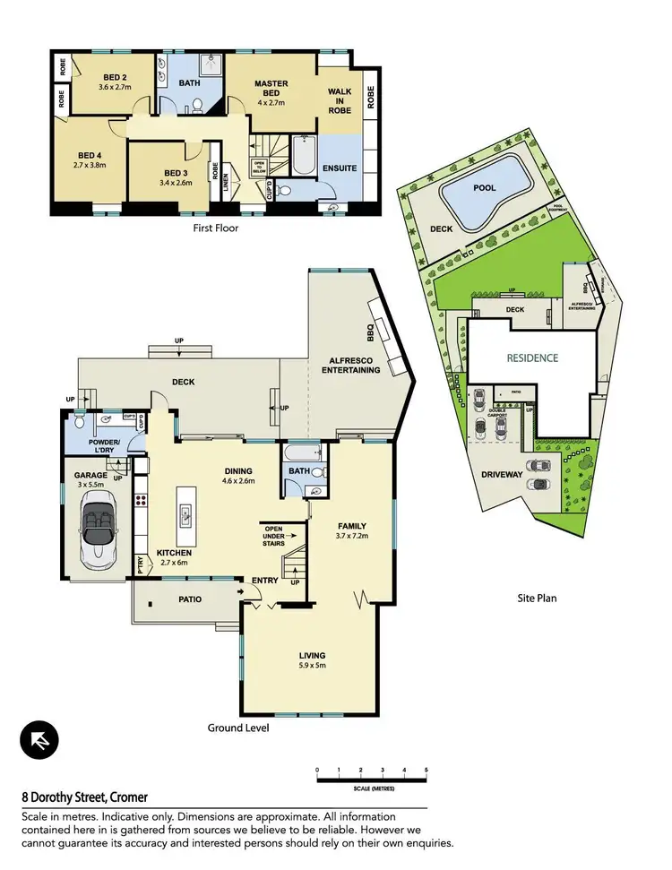 Floorplan of Homely house listing, 8 Dorothy Street, Cromer NSW 2099