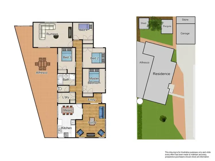 Floorplan of Homely house listing, 40 Sheoak Street, Doveton VIC 3177