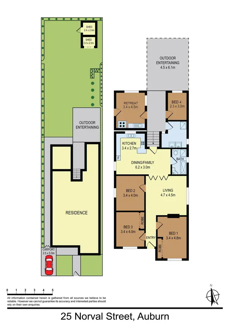 Floorplan of Homely house listing, 25 Norval Street, Auburn NSW 2144