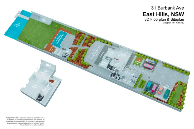 Floorplan of Homely house listing, 31 Burbank Avenue, East Hills NSW 2213