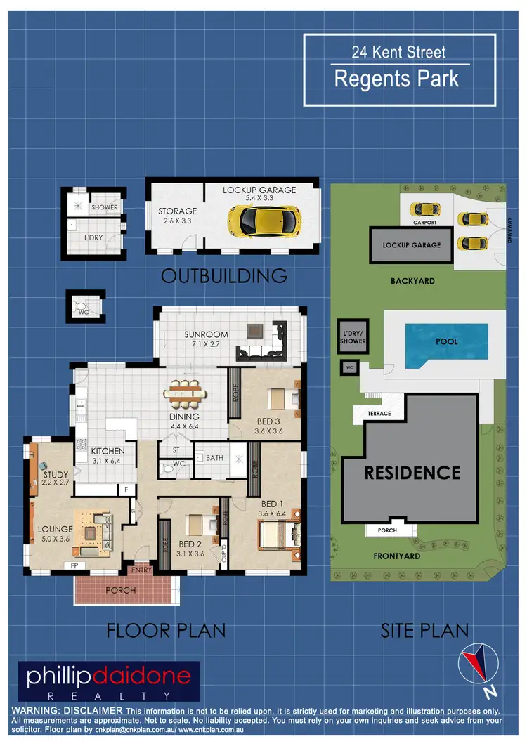 Floorplan of Homely house listing, 24 Kent Street, Regents Park NSW 2143