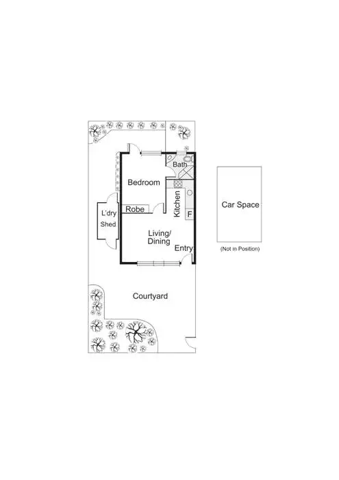 Floorplan of Homely apartment listing, 3/9 Foam Street, Elwood VIC 3184