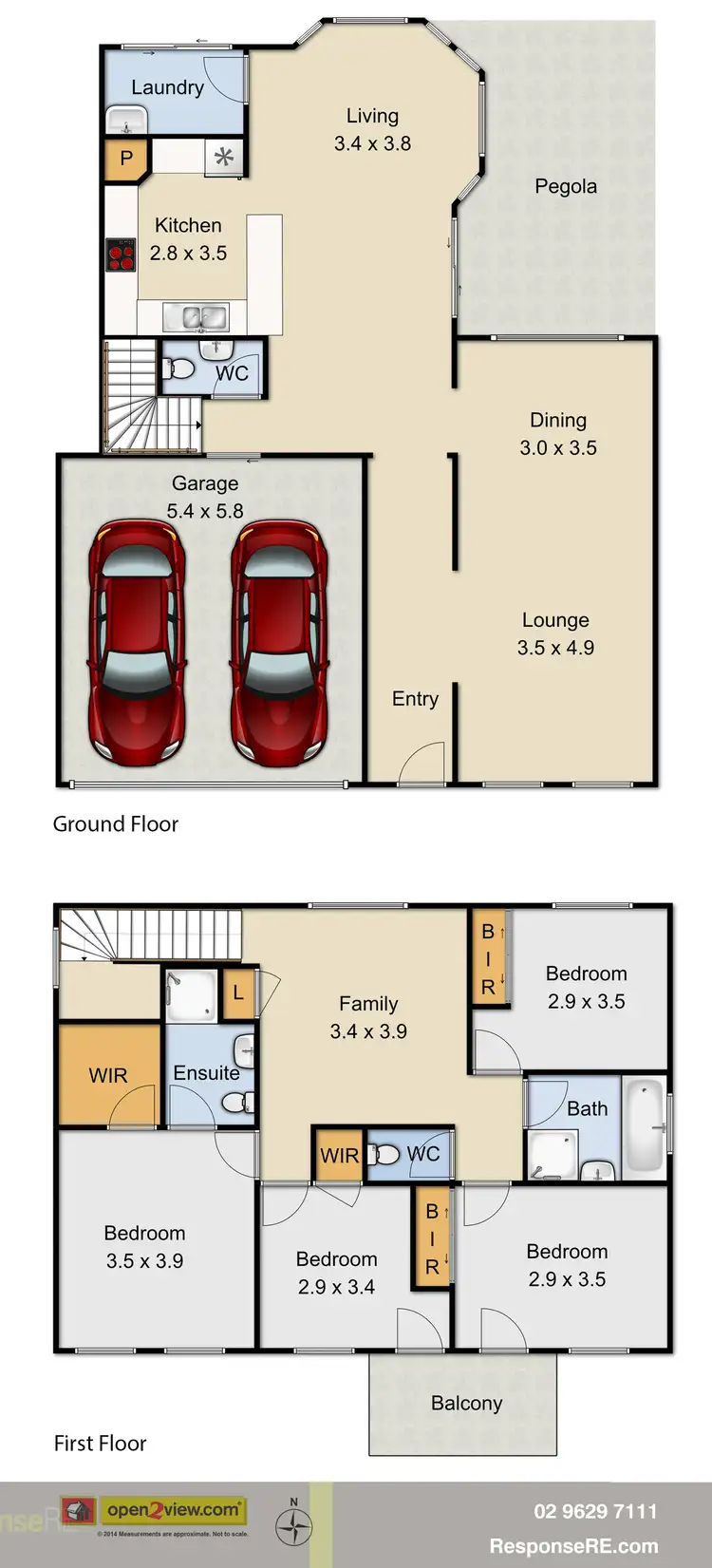 Floorplan of Homely house listing, 15 Vanessa Court, Glenwood NSW 2768