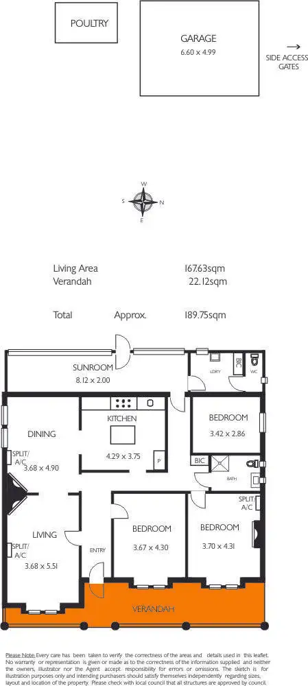 Floorplan of Homely house listing, 35 Brandreth Street, Tusmore SA 5065