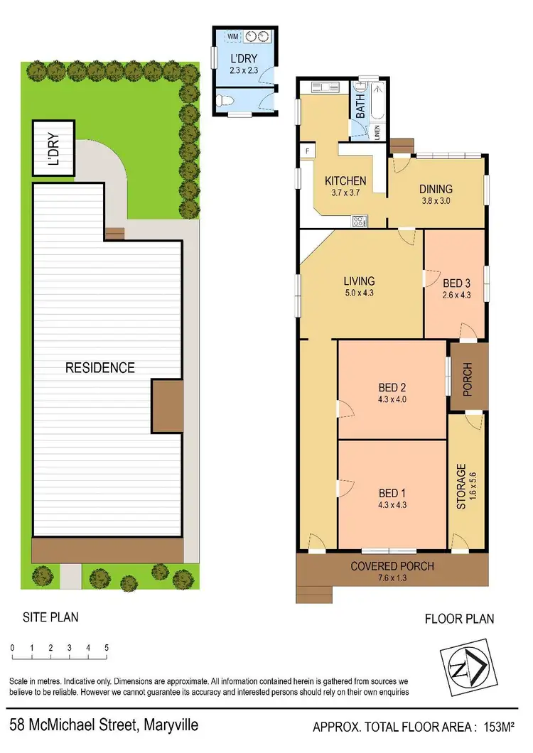 Floorplan of Homely house listing, 58 McMichael Street, Maryville NSW 2293
