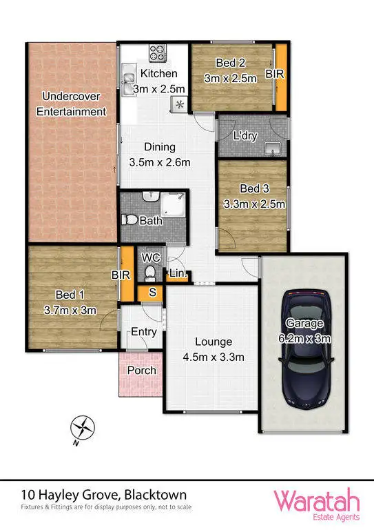 Floorplan of Homely house listing, 10 Hayley Grove, Blacktown NSW 2148