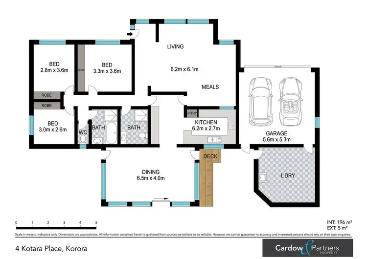 Floorplan of Homely house listing, 4 Kotara Place, Korora NSW 2450