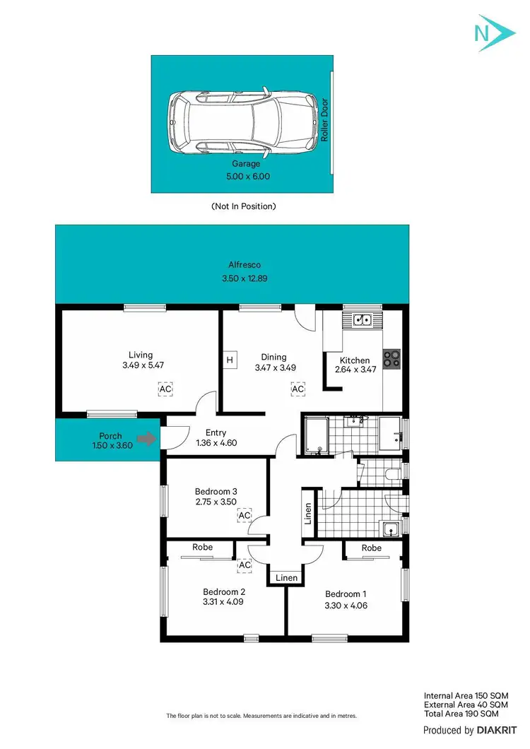 Floorplan of Homely house listing, 22 Parramatta Drive, Morphett Vale SA 5162
