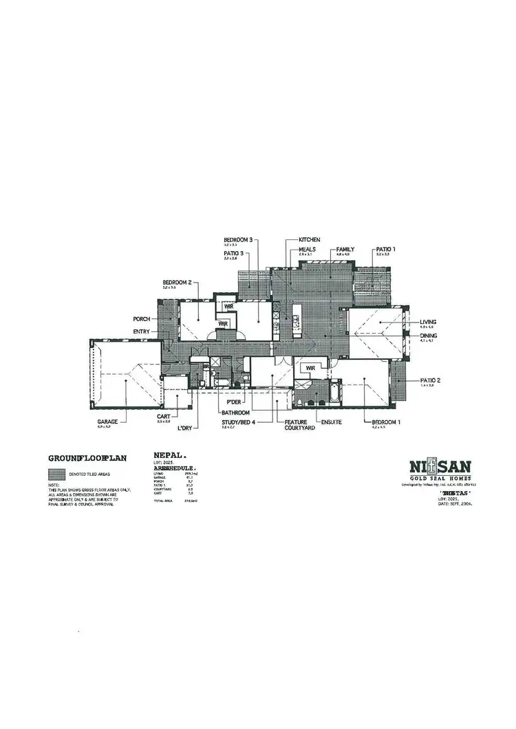 Floorplan of Homely house listing, 2025/1 The Vistas Drive, Carrara QLD 4211