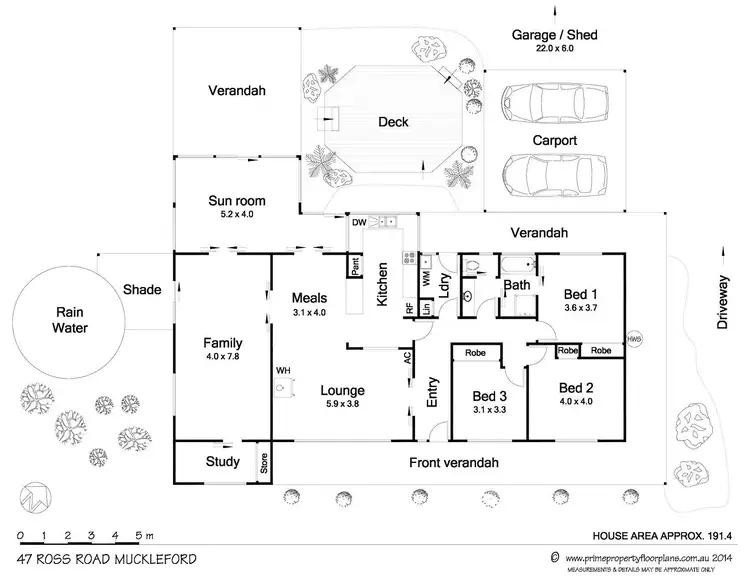 Floorplan of Homely house listing, 47 Ross Road, Muckleford VIC 3451