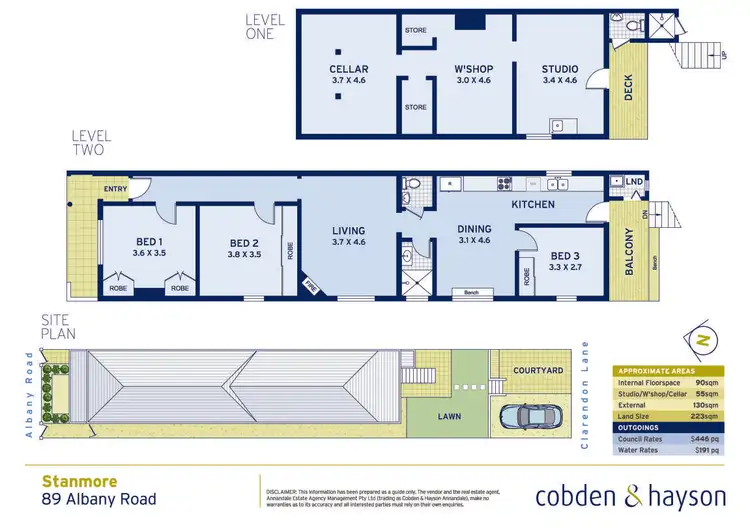 Floorplan of Homely house listing, 89 Albany Road, Stanmore NSW 2048