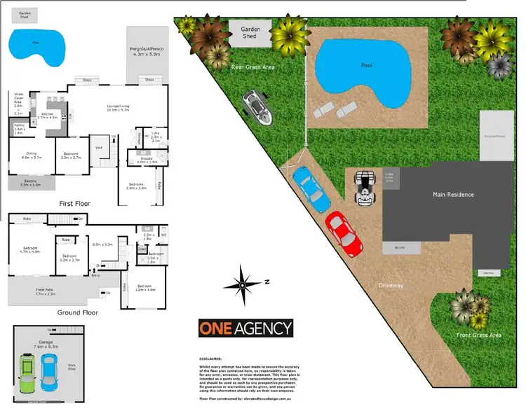 Floorplan of Homely house listing, 17 Koel Place, Woronora Heights NSW 2233