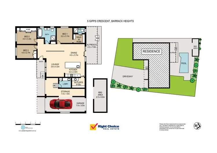 Floorplan of Homely house listing, 5 Gipps Crescent, Barrack Heights NSW 2528