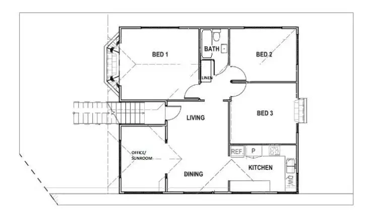 Floorplan of Homely house listing, 34 Fleming Road, Herston QLD 4006