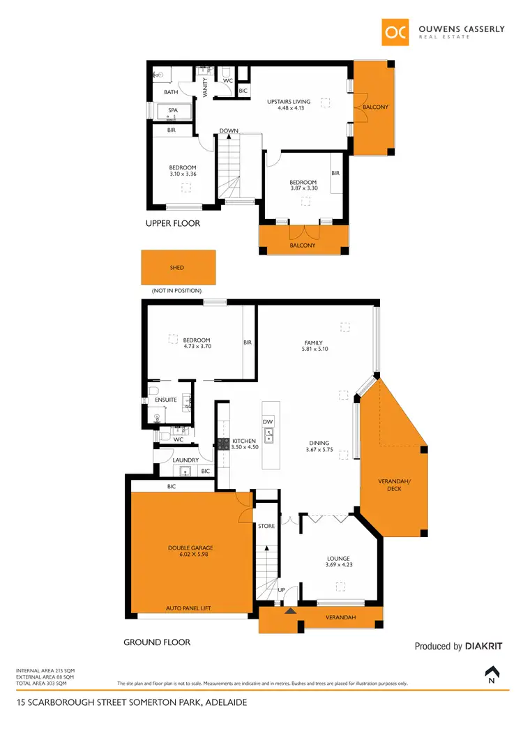 Floorplan of Homely house listing, 15 Scarborough Street, Somerton Park SA 5044