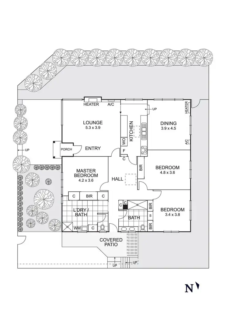Floorplan of Homely house listing, 1A Minaki Avenue, Doncaster East VIC 3109