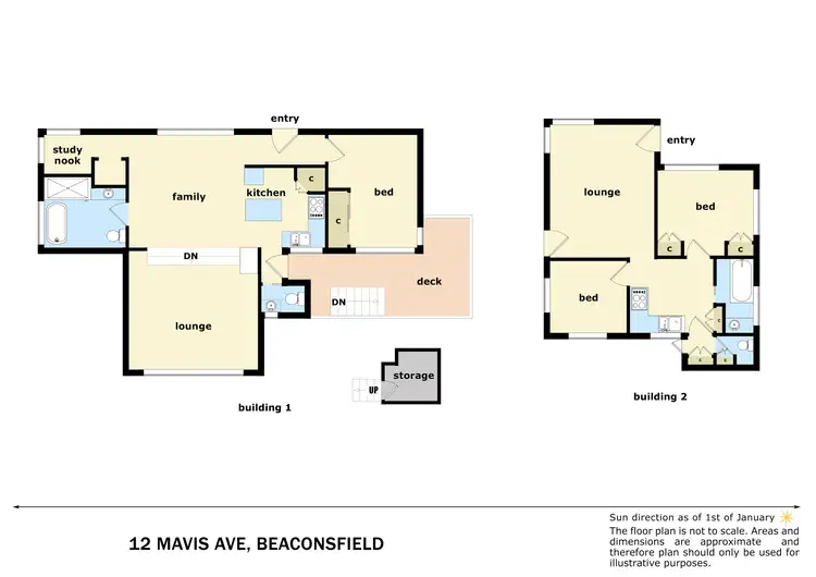 Floorplan of Homely house listing, 12 Mavis Avenue, Beaconsfield VIC 3807