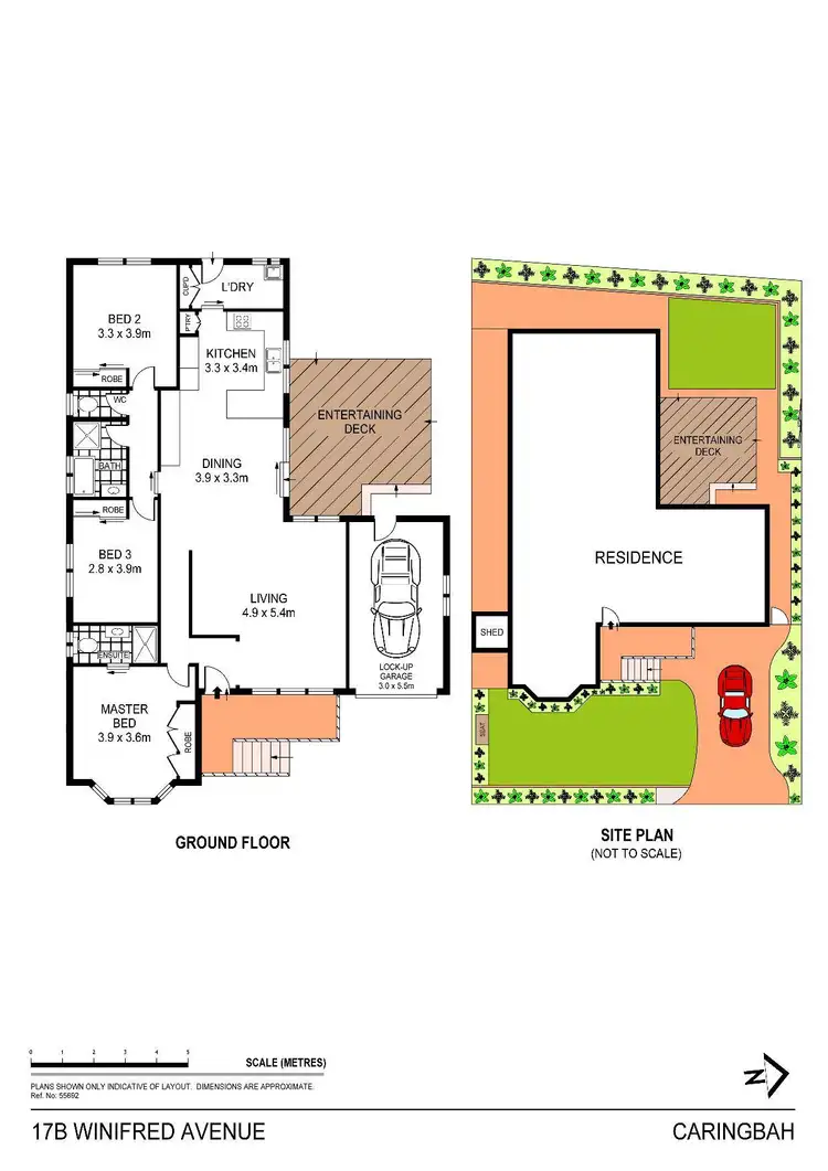 Floorplan of Homely villa listing, 17B Winifred Avenue, Caringbah NSW 2229