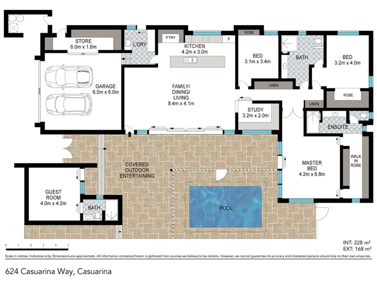 Floorplan of Homely house listing, 642 Casuarina Way, Casuarina NSW 2487