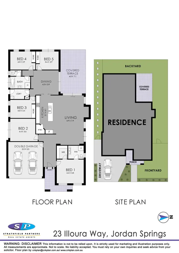 Floorplan of Homely house listing, 23 Illoura Way, Jordan Springs NSW 2747