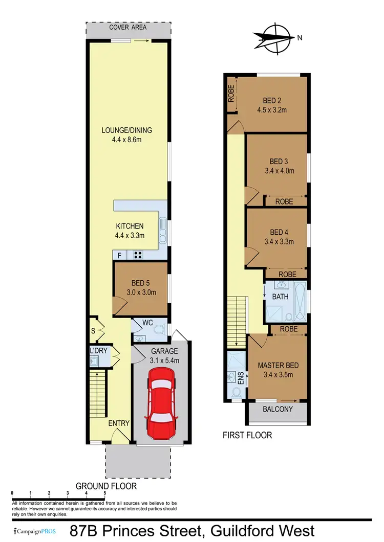 Floorplan of Homely house listing, 87b Princes Street, Guildford NSW 2161