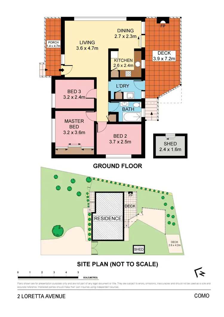 Floorplan of Homely house listing, 2 Loretta Avenue, Como NSW 2226