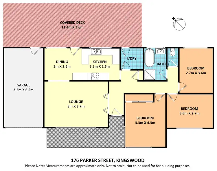 Floorplan of Homely house listing, 176 Parker Street, Kingswood NSW 2747