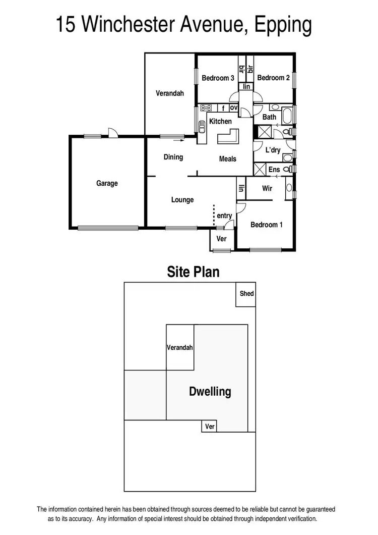 Floorplan of Homely house listing, 15 Winchester Avenue, Epping VIC 3076