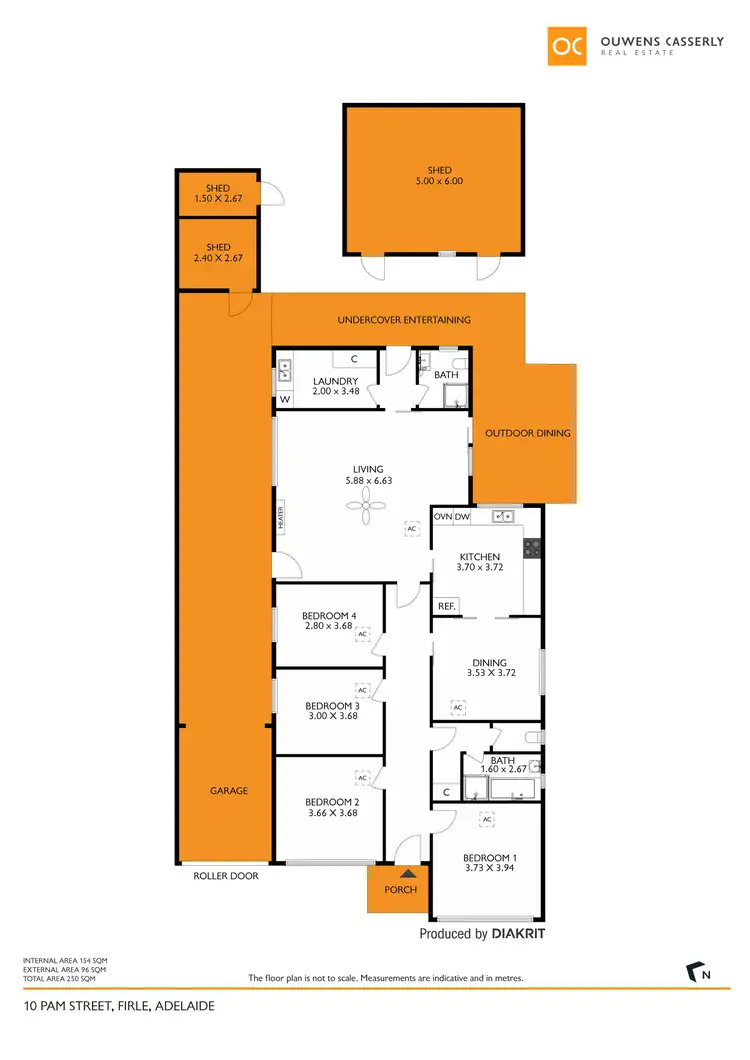 Floorplan of Homely house listing, 10 Pam Street, Firle SA 5070