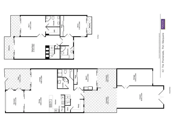 Floorplan of Homely house listing, 42 The Promenade, Port Macquarie NSW 2444